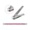 Vega Small Nail Clipper, Silver (Pack of 2)