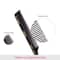 Vega Tail Hair Comb India's No.1 Hair Comb Brand for Women Black Pack of 2 (VC2HMBC-302) (19 g)