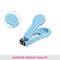 Vega Baby Nail Clipper Cutter with Skin Gaurd Color May Vary Pack of 2 (VC2BNC-01)