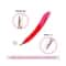 Vega 2 in 1 Cuticle Trimmer & Nail File, Pink (Pack of 2)