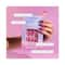 Gush Beauty Nailed It Reusable Luxury Press On Nails - French Gems - Medium Square (8 pcs)