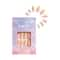 Gush Beauty Nailed It Reusable Luxury Press On Nails - Candy Land - Medium Almond (8 pcs)