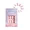 Gush Beauty Nailed It Reusable Luxury Press On Nails - French Pink Tips - Medium Almond (8 pcs)