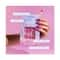 Gush Beauty Nailed It Reusable Luxury Press On Nails - French Pink Tips - Medium Almond (8 pcs)