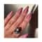 Gush Beauty Nailed It Reusable Luxury Press On Nails - Barbie Pink Chrome - Medium Almond (8 pcs)