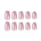 Gush Beauty Nailed It Reusable Luxury Press On Nails - Pixie Glitter - Medium Almond (8 pcs)