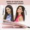 VEGA Glam Glitz 2 in 1 Hair Styler- Hair Straightener & Crimper for Women (VHSC-04)