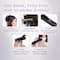 Tash Hair Glide Cordless Hair Straightener Brush - Noir (1 Pcs)