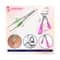 Majestique Eyelash Curler with Slant Tip Tweezer Suitable for All Eye Shapes (2 pcs)