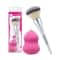 Majestique Foundation Brush with Dual-Use Blender Sponge (2 pcs)