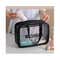 Allure Washable Cosmetic Large Bag - Black