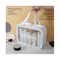 Allure Washable Cosmetic Large Bag - White