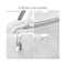 Allure Washable Cosmetic Large Bag - White