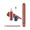 Chambor Extreme Wear Hydrating Matte, Intensely Pigmented, Lasts 12 Hours, Transferproof Liquid Lipstick + HA - Hekuba 550 (6 ml)
