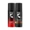 Lust & Whisky Smoke Bourbon Long Lasting Deo Body Spray Combo For Men (2 pcs)