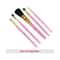 Vega Red Gold-Toned Makeup Brushes Set For Women Color May Vary (RV-05) (5 pcs)