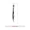 Vega Slant Tip Tweezer - Silver (TW-03)