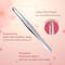 Vega Slant Tip Tweezer - Silver (TW-03)