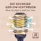 Vega Pro Volumizer Hot Air Blow Hair Dryer Brush For Hair Style For Women (VHSD-02)