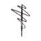 Character Fashion Brow Pencil - Dark Brown - FP003 (0.1 g)