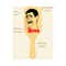 Allure Personalised Paddle Hair Brush The Boys Print
