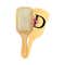 Allure Personalised Paddle Hair Brush Letter D