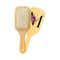 Allure Personalised Paddle Hair Brush Letter M
