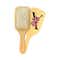 Allure Personalised Paddle Hair Brush Letter X