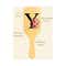 Allure Personalised Paddle Hair Brush Letter Y