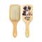Allure Personalised Paddle Hair Brush Dog Family Print