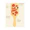 Allure Personalised Paddle Hair Brush Girl Power Print