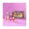 FRENCH ESSENCE Premium Purple (Charm, Bloom, Fame & Passion) Luxury Perfume Gift Set For Women (4 pcs)