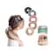 Majestique Soft Stretchable Hair Rubber Band Hair Ties Ponytail Holder (5 pcs)