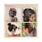 Majestique Soft Cotton Stretchable Rubber Band Hair Ties Ponytail Holder (12 pcs)