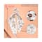 Majestique Hair Scarf Printed Satin Elastic Hair Ribbon Hair Ties Bow Scrunchies