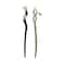 Majestique Wooden Resin Juda Pin Hair Sticks for Buns Hair Accessories Best Gift (2 pcs)