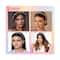 Majestique Headband Satin Silk Twine Beautiful Fancy Hair Band Color May Vary (4 pcs)