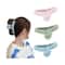Majestique Soft Faux Fleece Fur Large Hair Clutcher Hair Claw Clips (3 pcs)