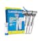 LetsShave Pro 6 Portable Razor and Transparent Shave Gel (4 pcs)