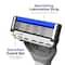 LetsShave Pro 6 Portable Razor and Transparent Shave Gel (4 pcs)