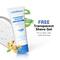 LetsShave Pro 6 Portable Razor and Transparent Shave Gel (4 pcs)