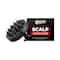 Beardo Black Hair Scalp Massager Brush with Soft Silicone Bristles