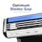 LetsShave Pro 3 Cartridges with Hollow Guard Bar for Men (2 pcs)