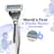 LetsShave Evior 6 Portable Shaving Kit Razor After Shave Balm & Transparent Gel for Women (3 pcs)