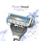 LetsShave Evior 6 Portable Shaving Kit Razor After Shave Balm & Transparent Gel for Women (3 pcs)