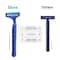 LetsShave Evior 3 Hair Removal Disposable Razor for Women Aloe & Argon Oil Enfused (1 pc)