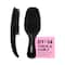 Alan Truman Dt-13 Thick & Curly - Detangling & Care Brush - Black