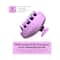 Alan Truman Mini Scalp Sos Shampoo & Massage Brush - Purple