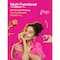 Swiss Beauty Craze Twosome Lightweight Face Stick - 4 - Deep & Pink (9.4 g)
