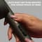 Winston Hair Straightener Brush with Ceramic Coated Anti-Burn Bristles - Grey